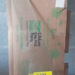 Vetro deflettore porta destra