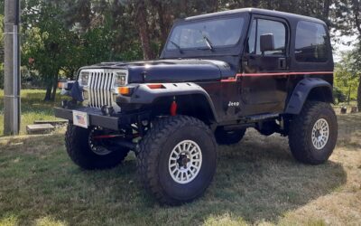 Jeep Wrangler YJ 4.0L conversione sospensioni a molla