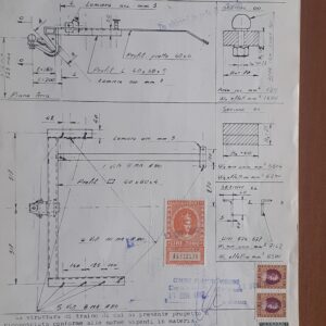 Gancio traino Simca Chrysler 1307 1308 1309