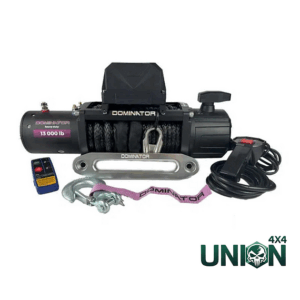 Verricello elettrico DOMINATOR D13000HD SR per autocarri da traino e 4x4