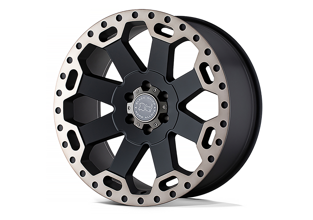 Black Rhino Warlord 18×8.0 6/139.7 ET35 CB112 Cerchio nero opaco/tintura scura