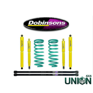 Sospensioni rinforzate +50 mm DOBINSONS per NISSAN Terrano II con barre di torsione