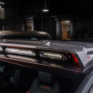 Luce sul tetto in carbonio X-Works