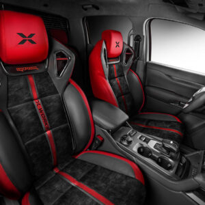 Kit di rivestimento sedili Nero/Rosso X-Works Raptor