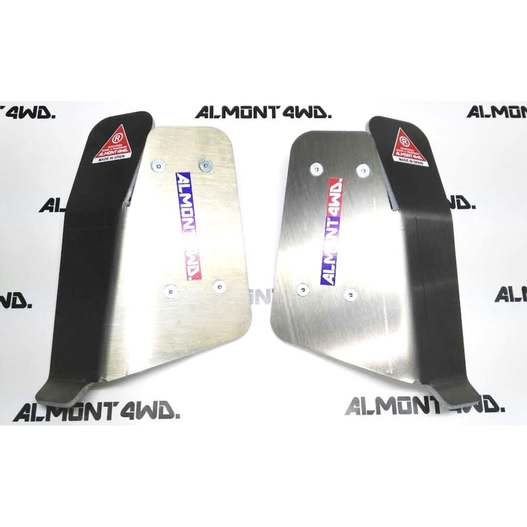 Doppie piastre di protezione per ammortizzatori posteriori Land Cruiser VDJ200